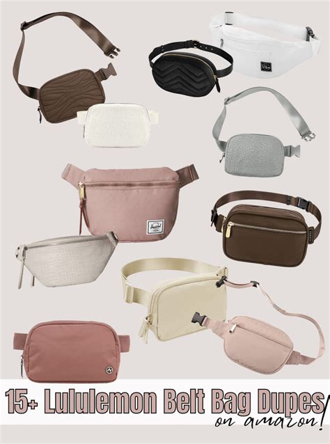 lululemon everywhere belt bag amazon dupe|alternative to lululemon belt bag.